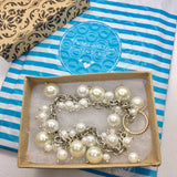 Glass Pearl Bracelet